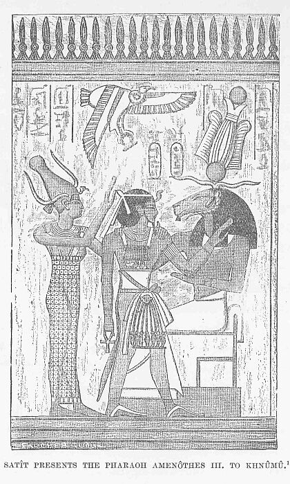 350.jpg Sat�t Presents the Pharaoh Amen�thes Iii. To
Khn�m�.1 
