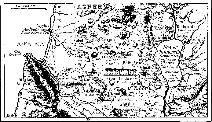 Map of GALILEE